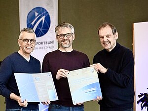 Aufnahme ins Qualitätsbündnis Sport NRW offiziell besiegelt