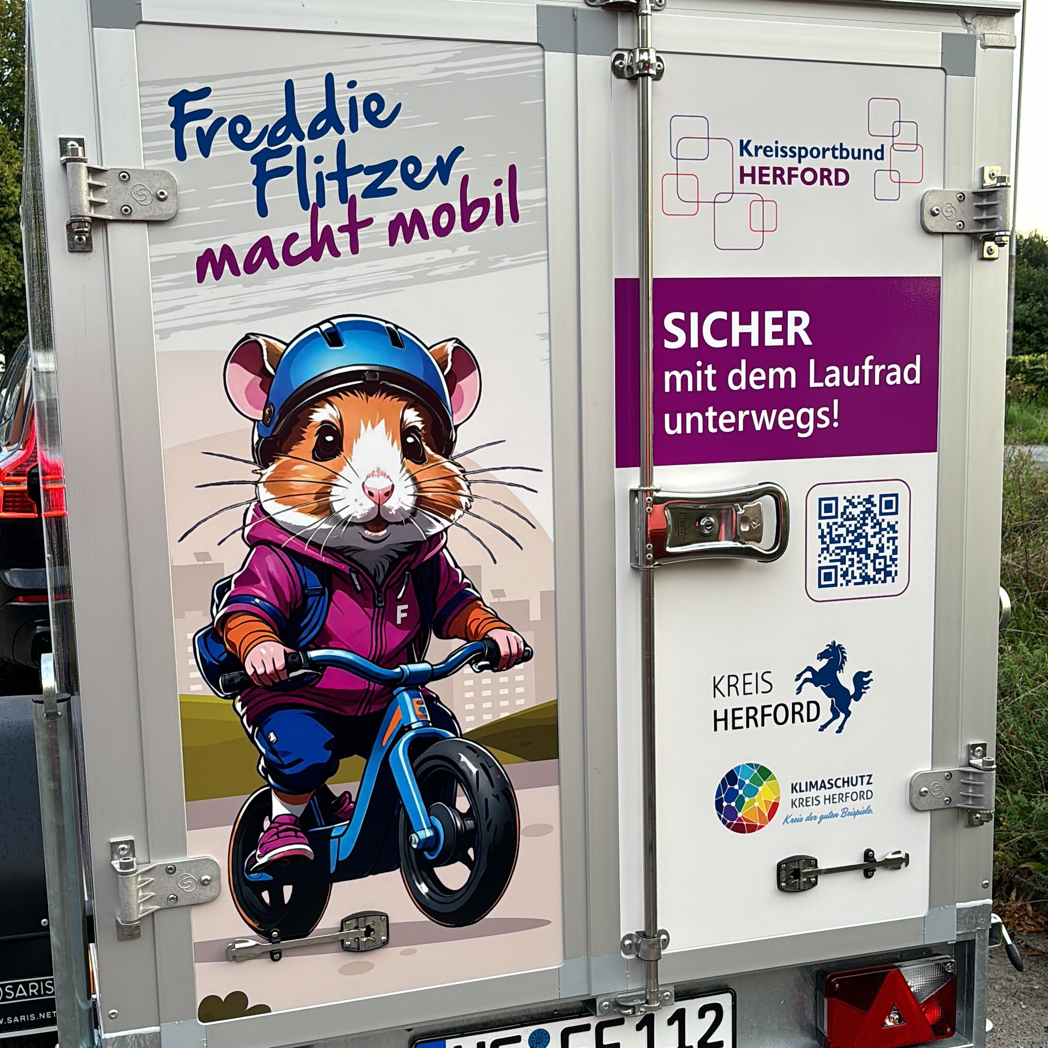 Mit Freddie Flitzer auf Tour – Laufradspaß für die Kleinsten