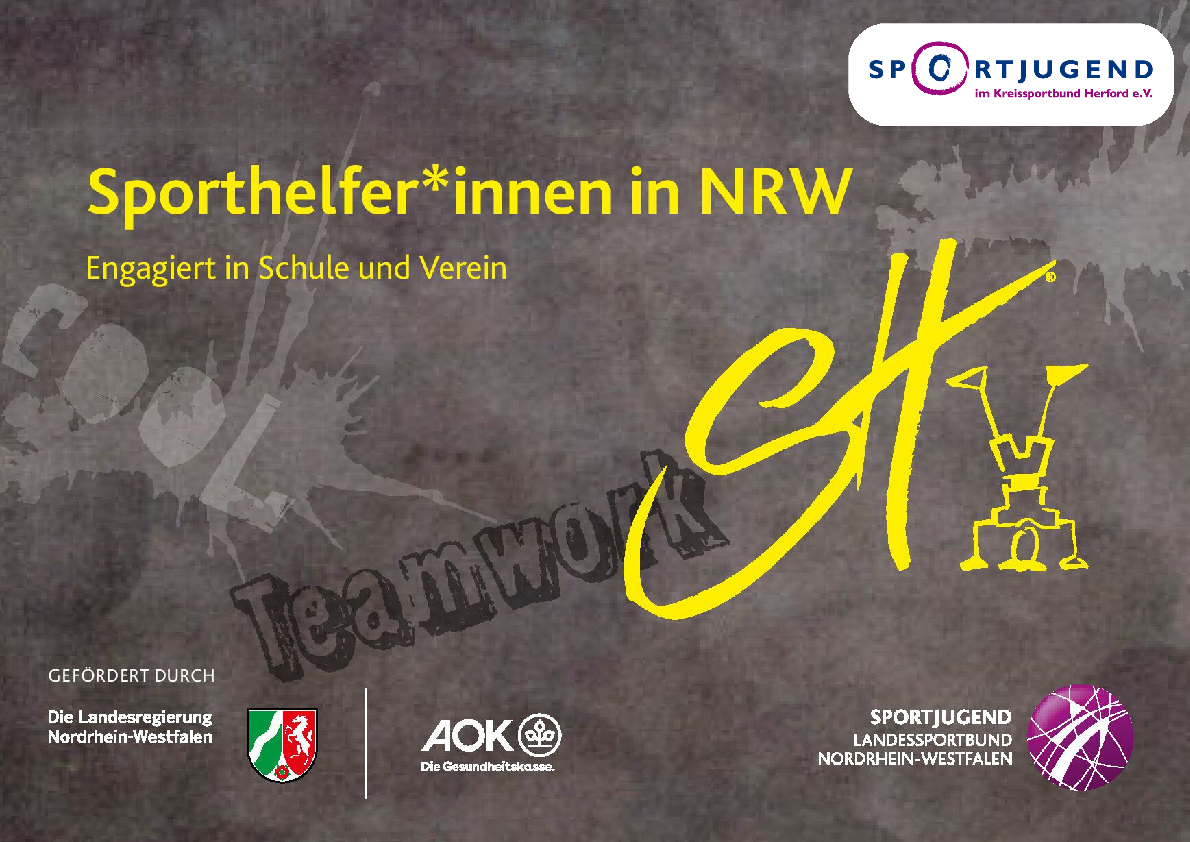 Poster Sporthelfer;innen NRW